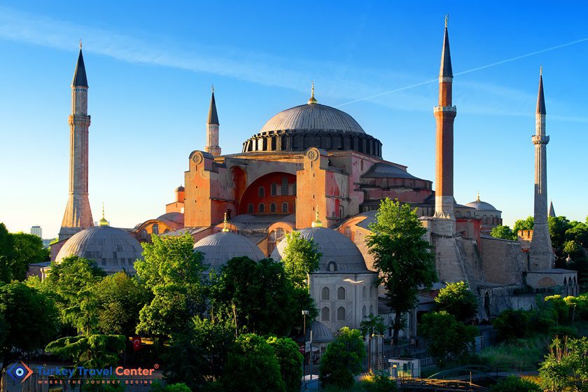 Hagia Sophia in summer