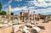 Whispers of History: The Ruins of St. John Basilica in Ephesus, Turkey.