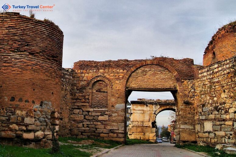 Iznik Nicea city walls Bursa