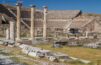 Traces of Antiquity: Exploring the Ruins of the Ancient City of Pergamon, Turkey.
