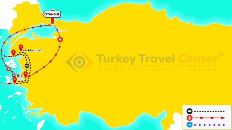 "Turkey Mind Retreat Tour" - Embark on a Journey to Inner Peace with a Route Map.