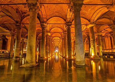 The Basilica Cistern, Istanbul - Exploring the Subterranean Marvels.