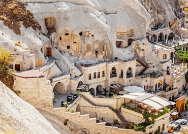Cappadocia Hotels Carved from Stone Rock - Immersing in Cave-Style Luxury.